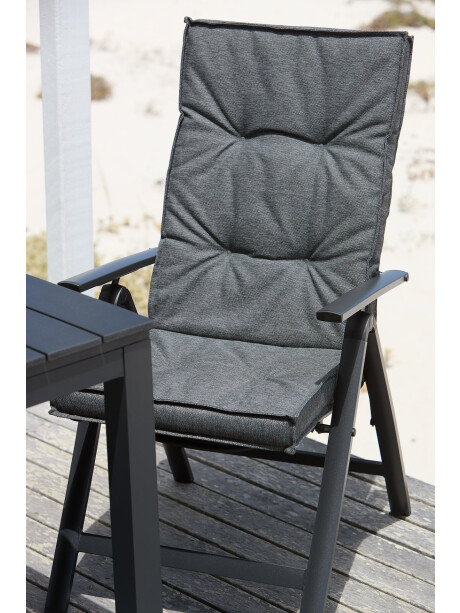 Almohadón jardín silla reclinable REBSENGE gris Almohadón jardín silla reclinable REBSENGE gris