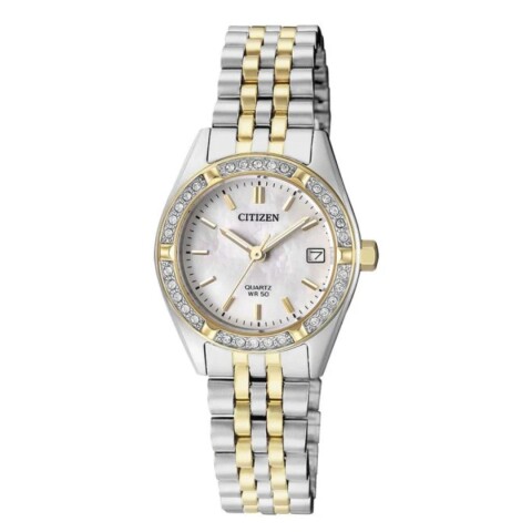 Reloj Citizen EU6064-54D para dama en acero combinado Reloj Citizen Eu6064-54d Para Dama En Acero Combinado