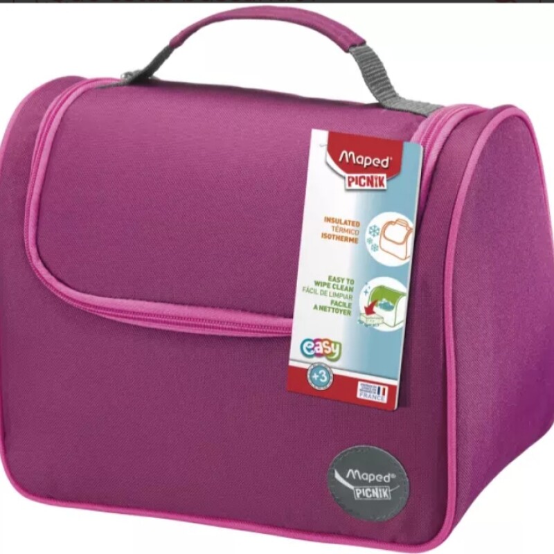 LUNCHERA TERMICA MAPED ROSA FUERTE LUNCHERA TERMICA MAPED ROSA FUERTE