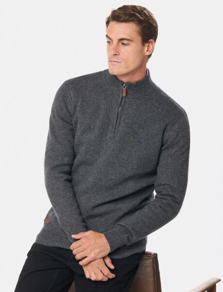 BUZO DE LANA DE ABRIGO Gris