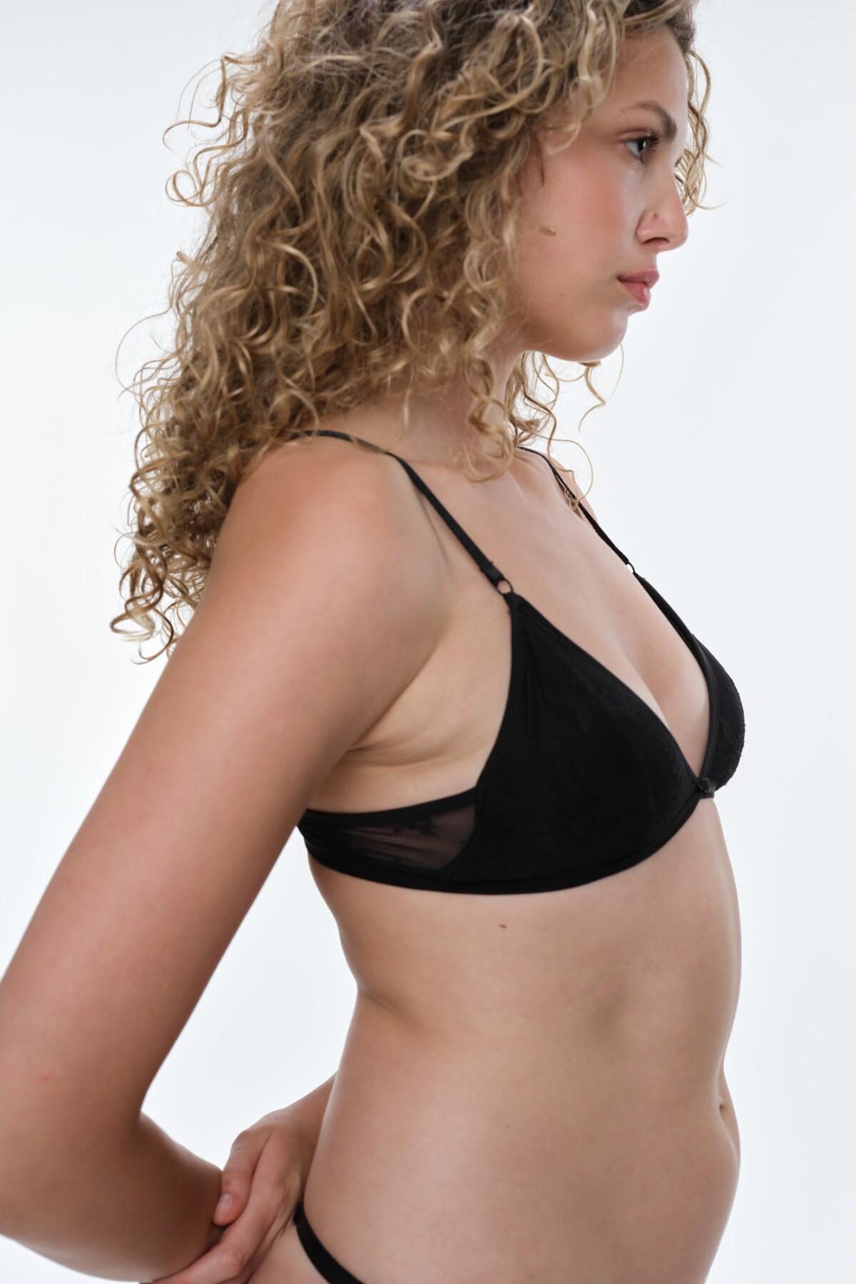 Bralette Soft seduction Negro