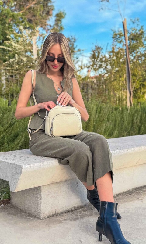 BANDOLERA SANDALO TIZA