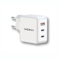 Imagen de Cargador De Pared XION XI-CG65.CU Carga Rápida Triple Puerto