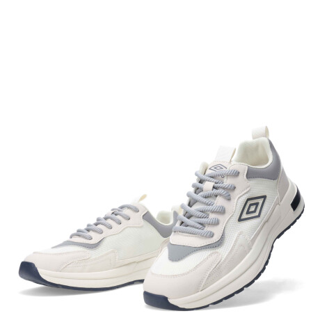 Championes de Hombre Umbro Blanco - Gris