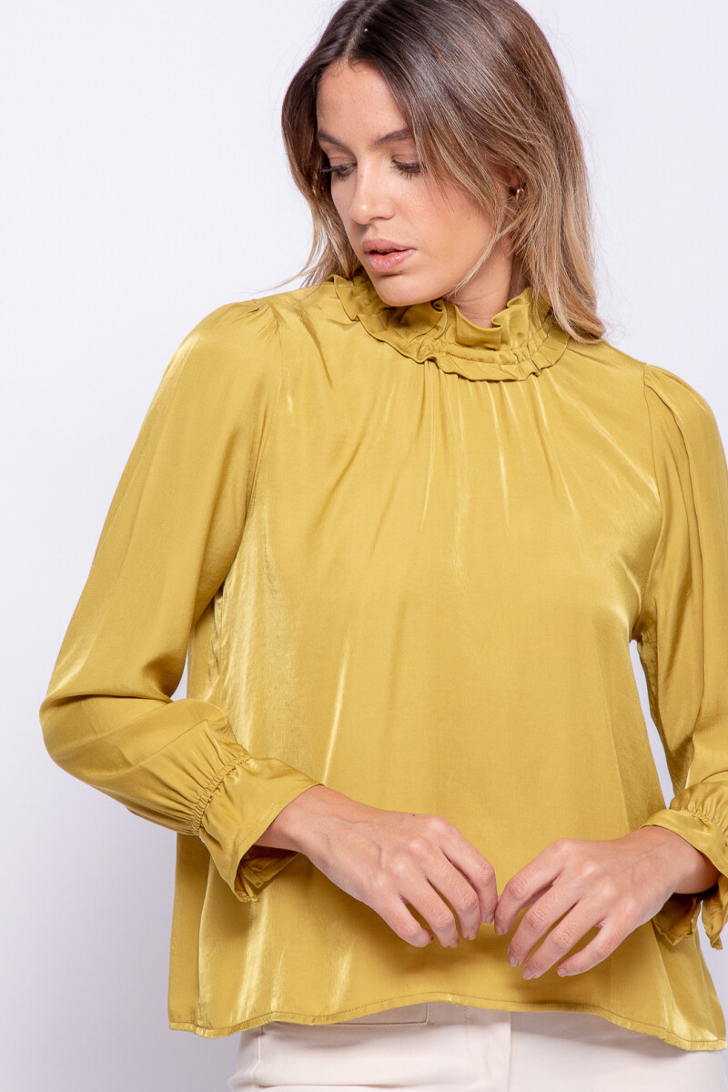 BLUSA CLAVELINA Verde Oliva