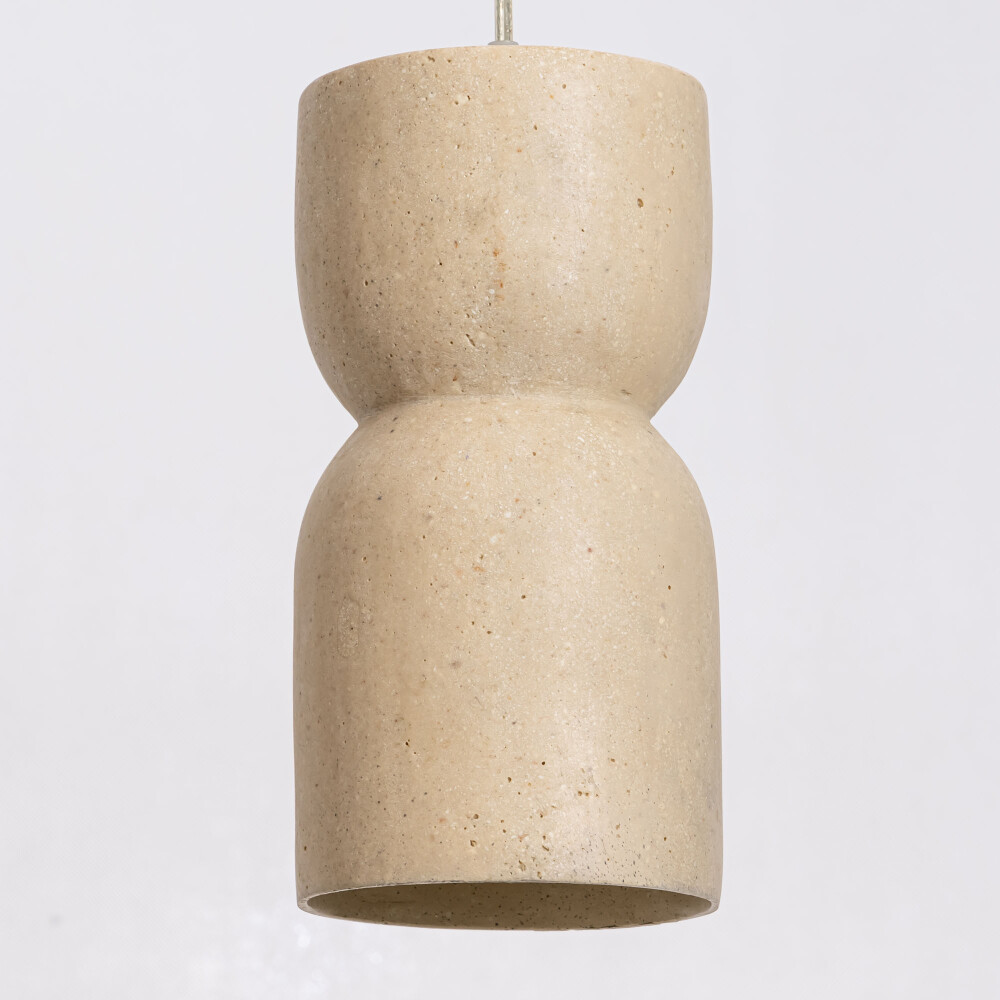 LÁMPARA DE TECHO STONE NATURAL/BEIGE PIEDRA FM7UBSRSCL