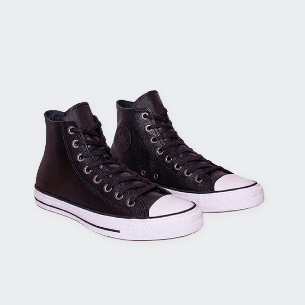 Championes Converse Chuck Taylor Leather HI Negro