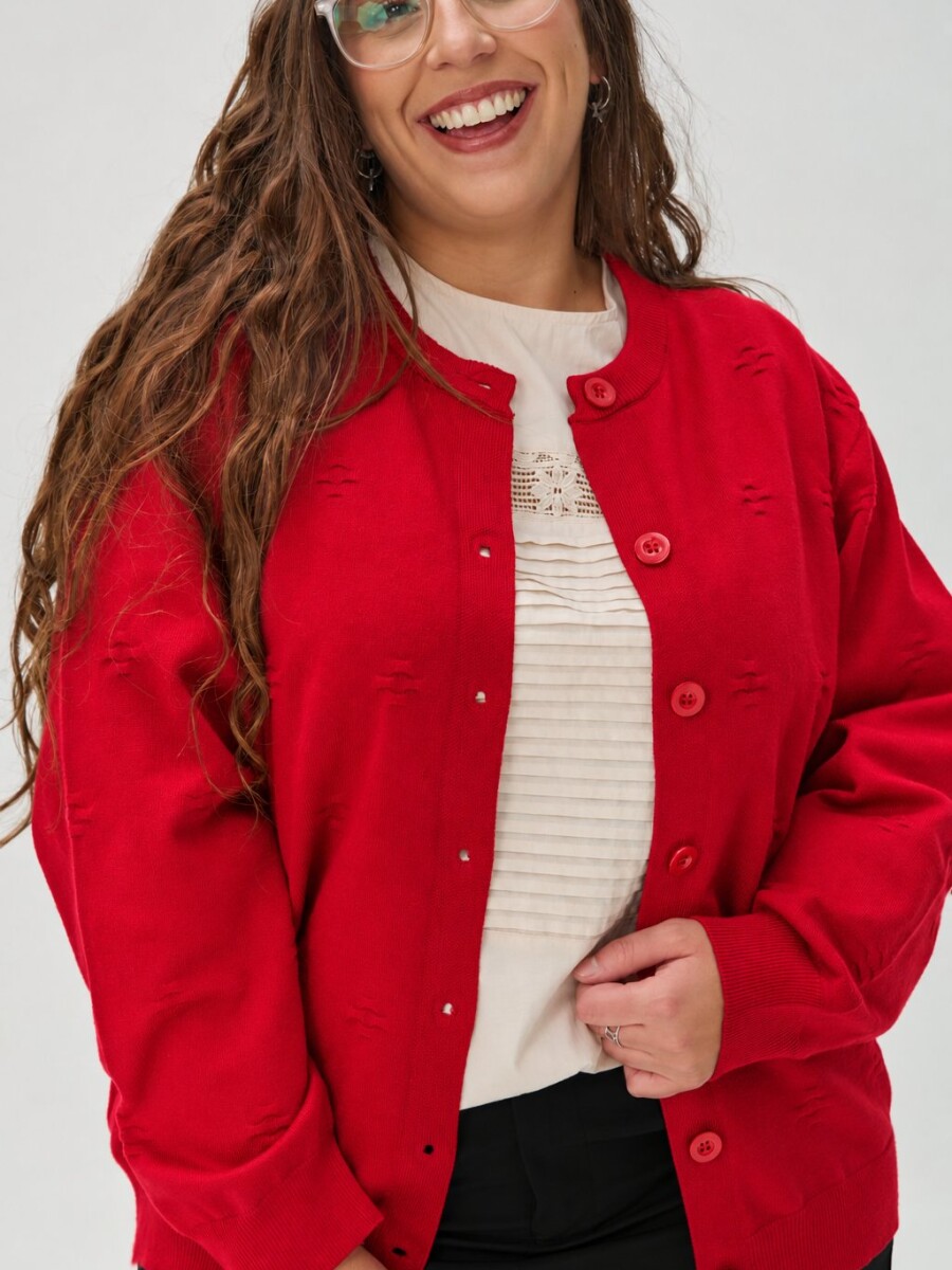 Saco Delta Rojo largo