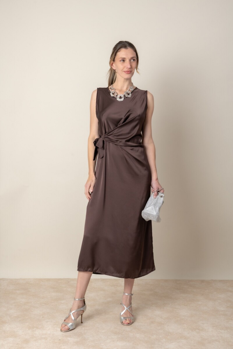 VESTIDO AYMARA - Chocolate 