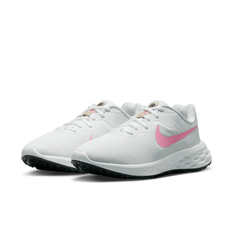 Calzado Nike Revolution de Mujer - DC3729-103 Blanco-rosado