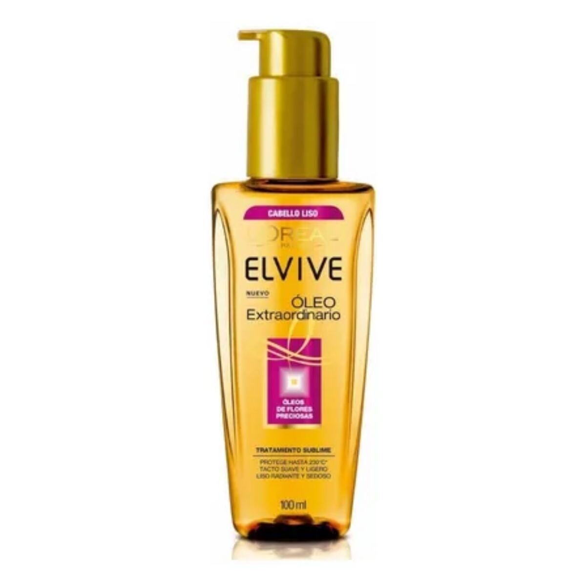 Aceite Capilar Loréal Elvive Óleo Extraordinario Disciplinante 100 Ml — Coral 9173