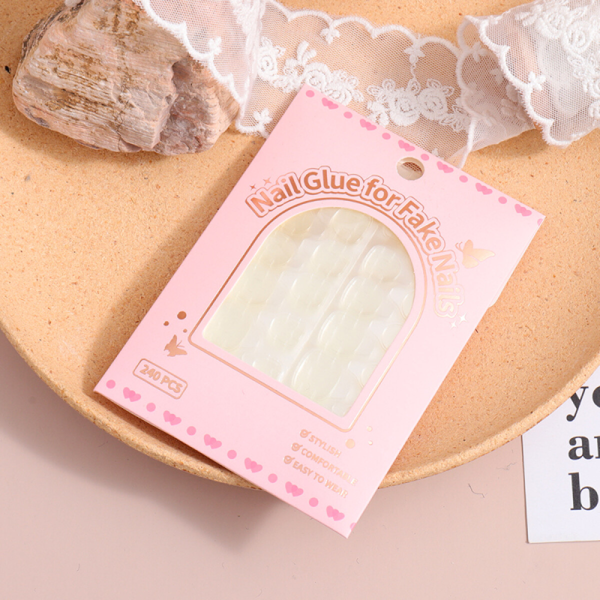 Pegamento Para Uñas Postizas - 240 Unidades 