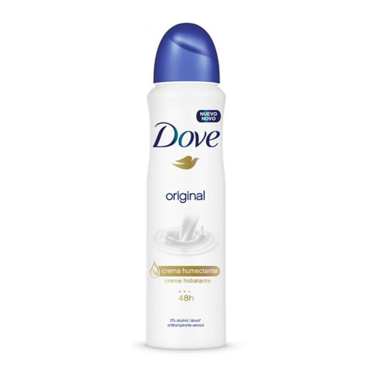 Dove Desodorante en Aerosol Original 150ml – Protección Efectiva 