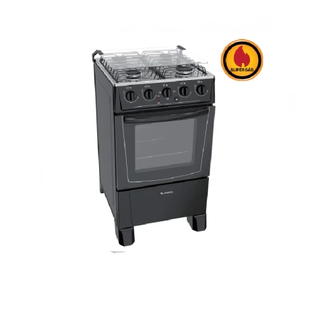 Cocina Combinada Electrica a Gas James C-205B NEGRO