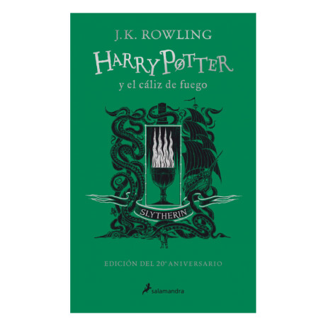 Libro Harry Potter y el Cádiz de Fuego - Edición Slytherin Libro Harry Potter y el Cádiz de Fuego - Edición Slytherin