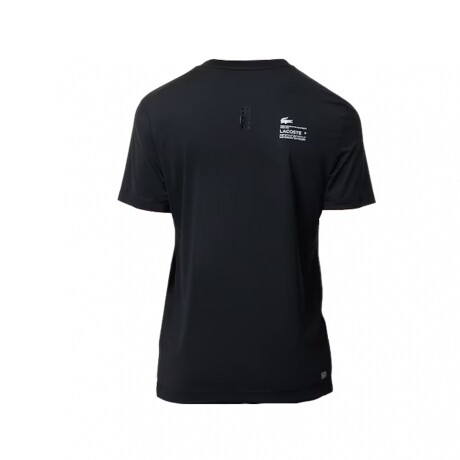 Remera Deportiva De Jersey Elastizado Ultra Dry LACOSTE BLACK