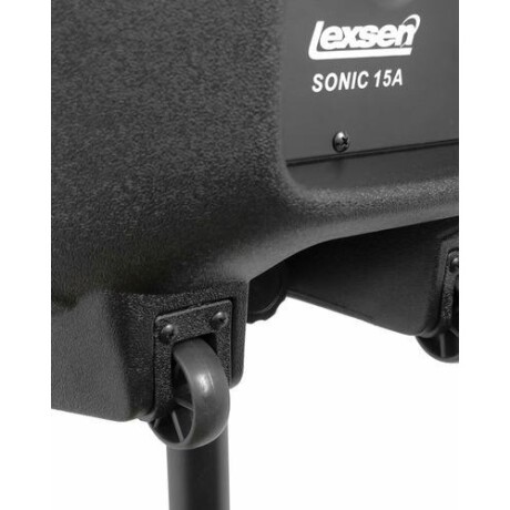 Parlante caja activa Lexsen Sonic 15A 150W RMS + accesorios Negro