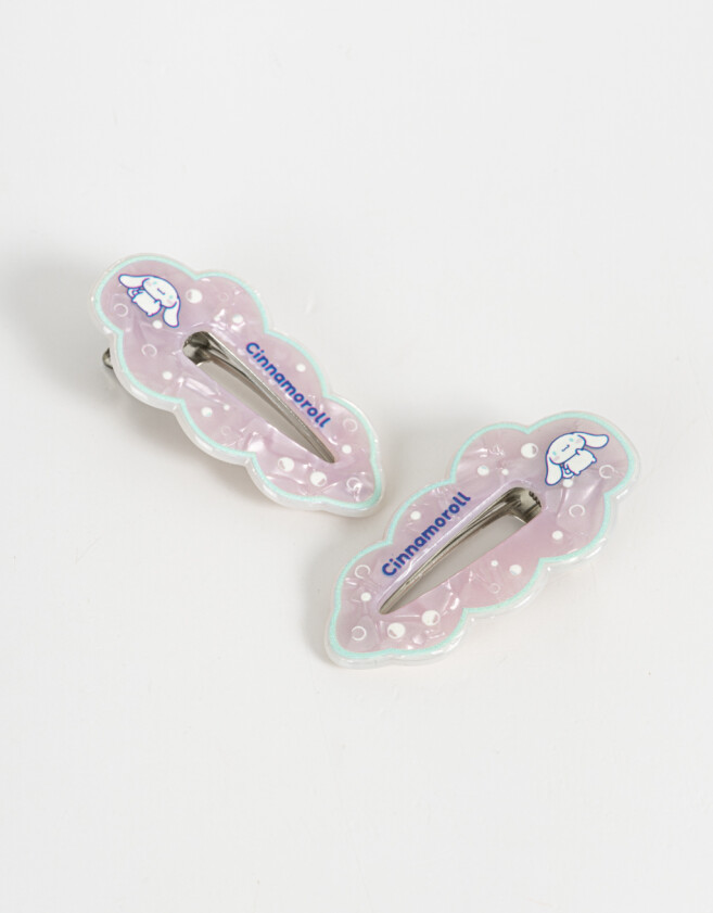 Hebillas Infantiles Set De Hebillas "cinnamoroll" - Combinacion Multicolor