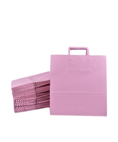 Pack x 50 - bolsa lisa 30x12x32 cm. PASTEL PINK