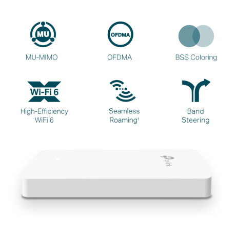 Tp-link - Punto de Acceso Mesh EAP615. AX1800. Doble Banda 2,4GHZ, 5GHZ. X 4 Puerto RJ-45. Aplicació 001