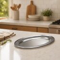 BOWL BANDEJA OVAL 30 CM PLATA
