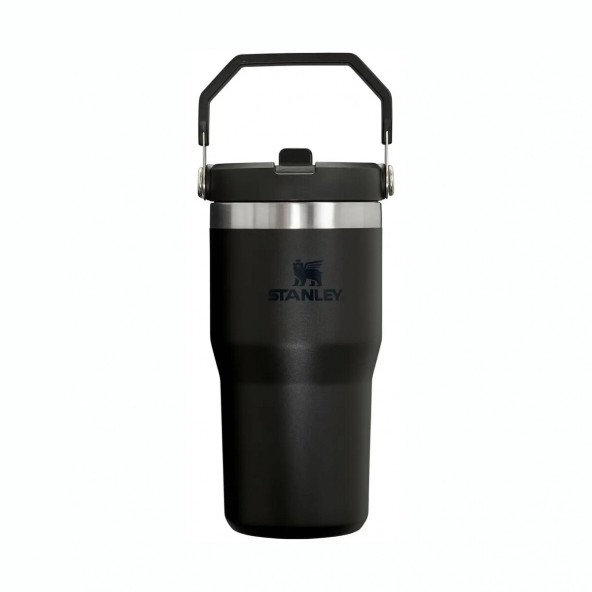 Vaso Térmico STANLEY Flip Straw Capacidad 591Ml Con Sorbete Plegable - Black 