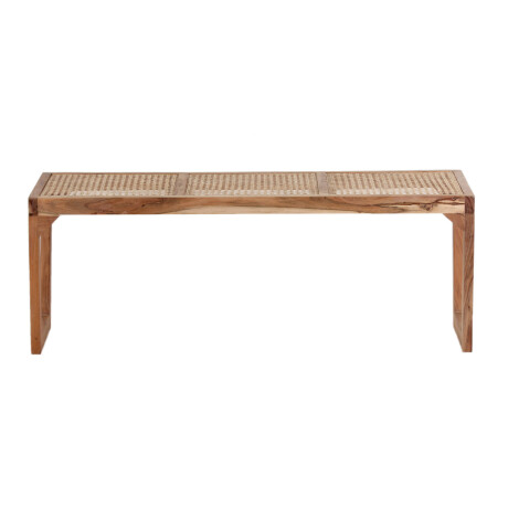 PIE DE CAMA MADERA-ACACIA NATURAL-BEIGE EMA