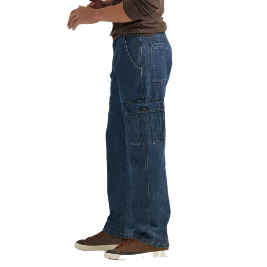 Pantalon Wrangler Loose Cargo - Azul Pantalon Wrangler Loose Cargo - Azul