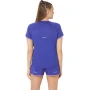 Icon SS Top - Mujer Eggplant/blue Violet