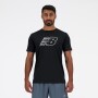 Sport Essentials Printed T-Shirt - Hombre Black
