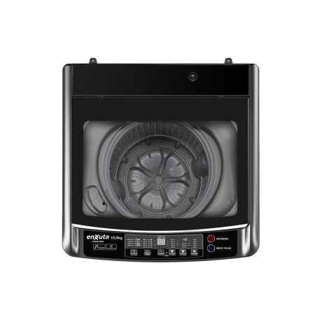 Lavarropas Enxuta LENX010550 carga superior 10.5 kg Negro
