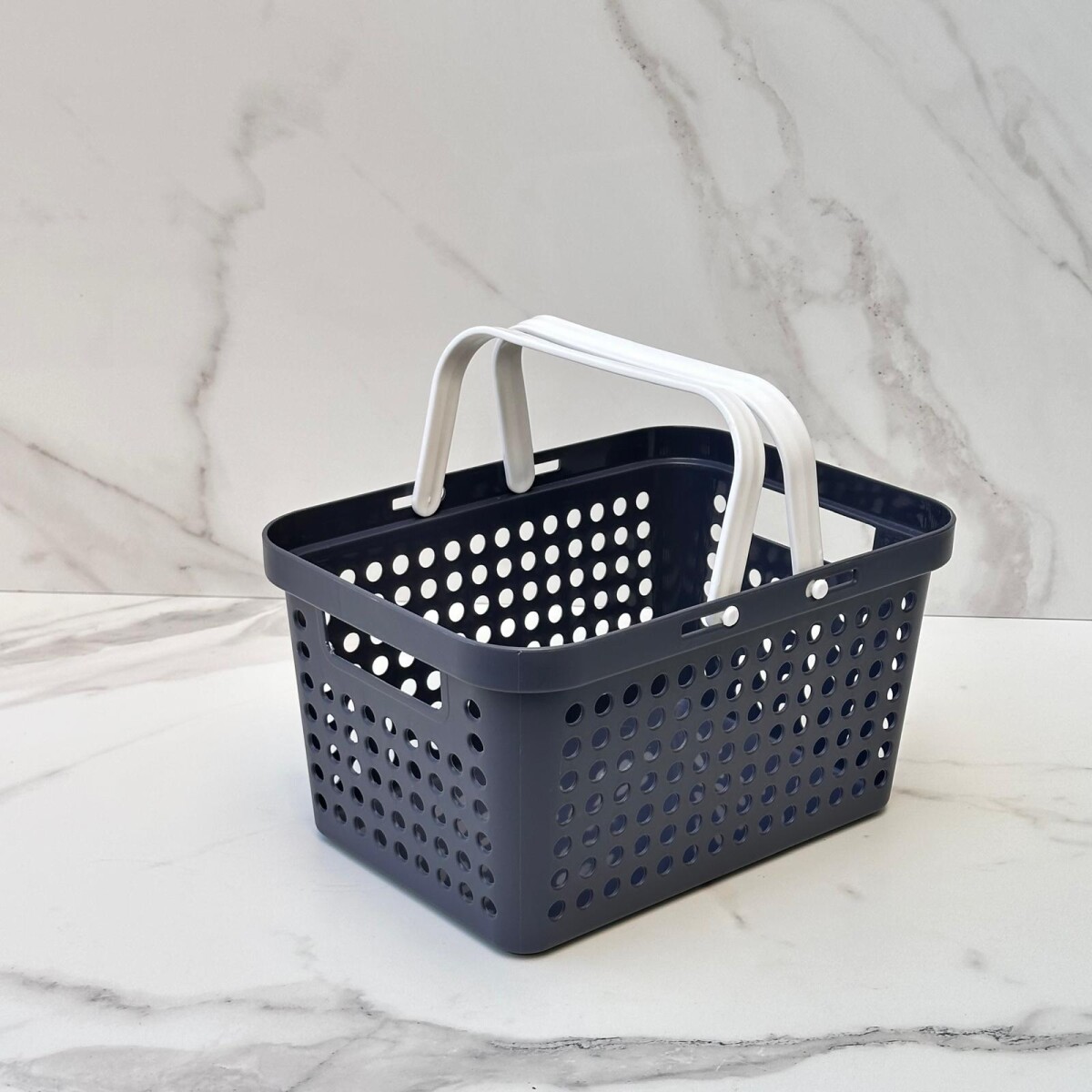 Canasto Organizador Polipropileno Alto 15cm x Ancho 20cm x Largo 27cm 