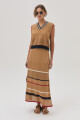 Falda Loren Camel