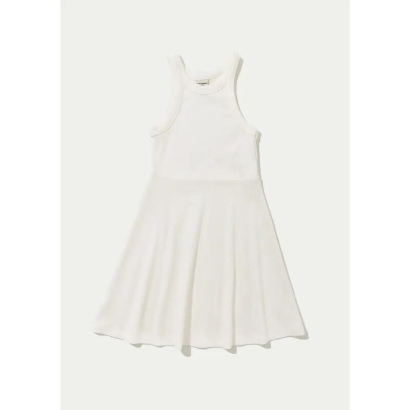 VESTIDO CURTO FEM BEGE CLARO