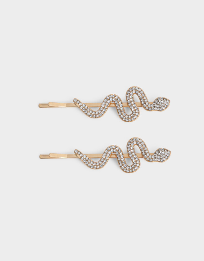 Horquillas Set Animalito Set De Horquillas Serpiente - Combinacion Bicolor