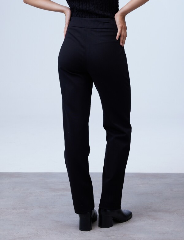 Pantalon Botones NEGRO