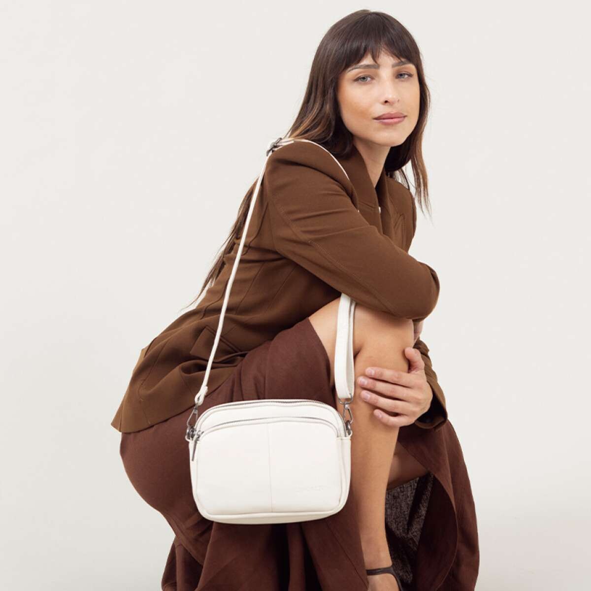 Bandolera Reina - Hueso 