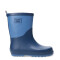 Bota de Niño Croco Kids BORKE de lluvia bicolor Azul