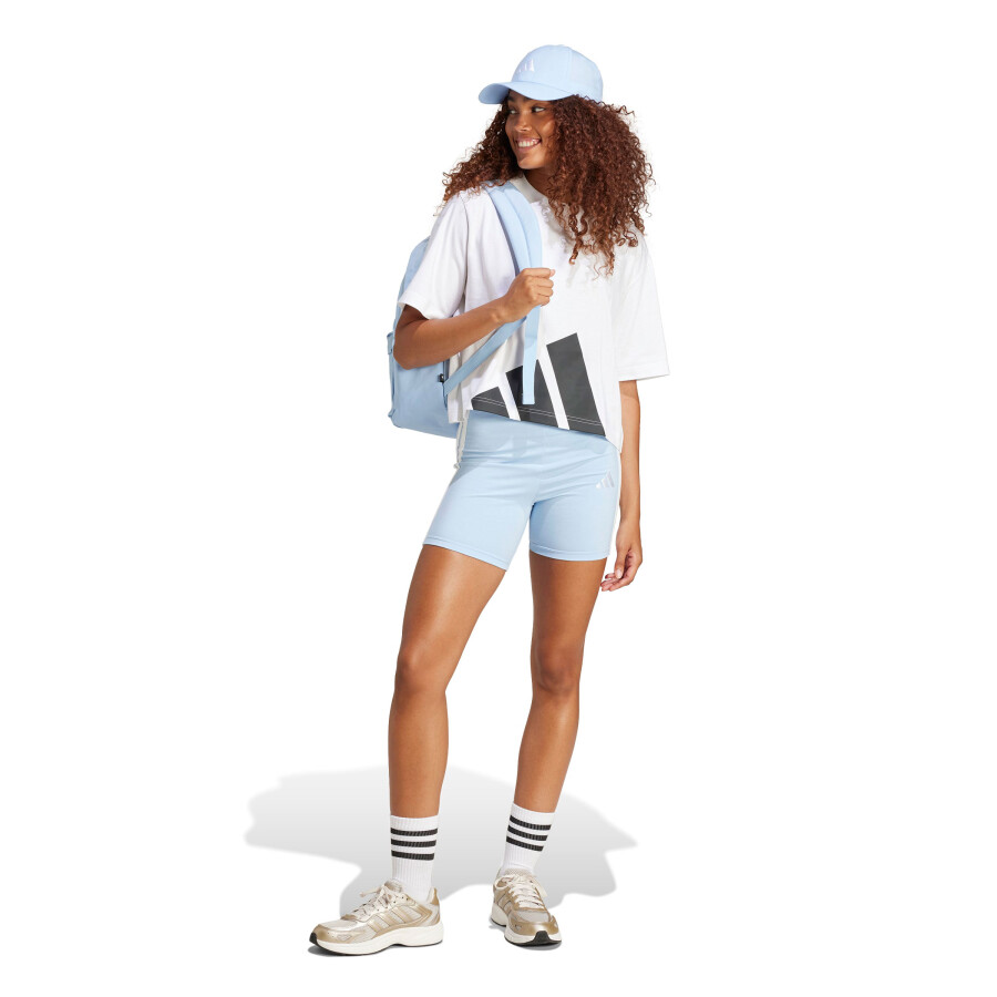 Remera de Mujer Adidas Essentials Big Logo Blanco - Negro
