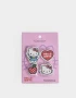 Útiles Varios Licencias Set De Gomas De Borrar "hello Kitty" - Combinacion Multicolor