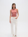 Pantalon Vilehada Marfil / Off White