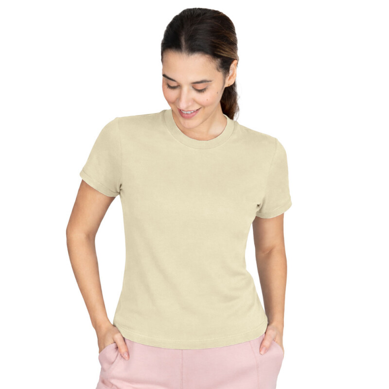 T-SHIRT FEM EVELAST ESSENTIAL KH W6 KHAKI