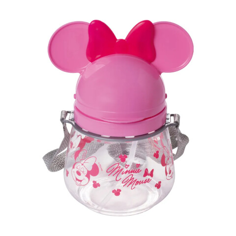 Botella Cantimplora con Forma y Pajita Minnie 1.1 L U