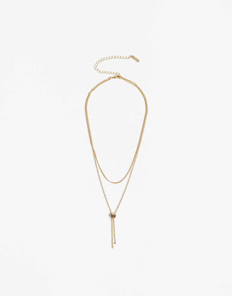 Collares Cortos Metal Collares Cortos Metal - Dorado