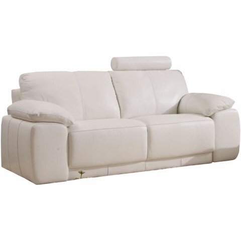 Sofá WA S31 2 cuerpos en CUERO NATURAL - Crema Sofá WA S31 2 cuerpos en CUERO NATURAL - Crema