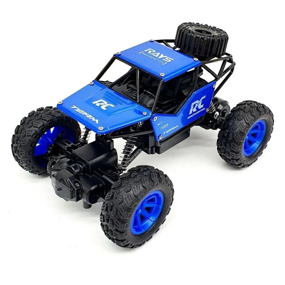 Auto Todoterreno Rock Crawler 4x4 Azul