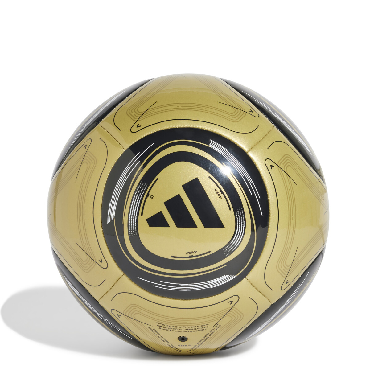 Pelota Adidas Messi Club - Oro-Negro 