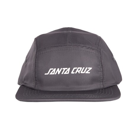 Gorro Santa Cruz Five Panel Strip Gris