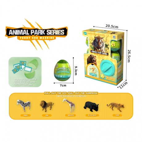 Juego 5 Huevos Sorpresa Con Figuras Coleccionables Ub SELVA