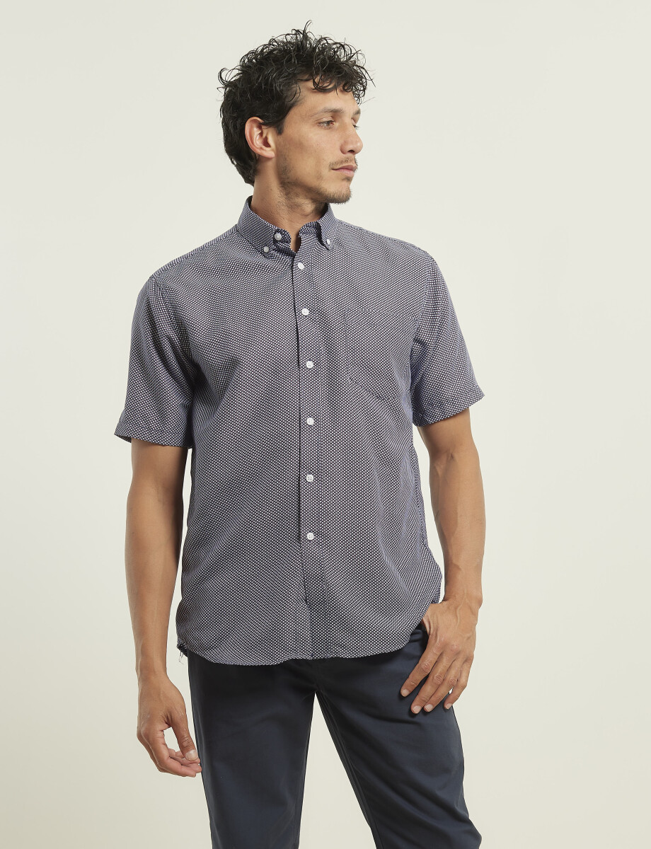 012426 CAMISA HARRINGTON URBAN Azul Osc/bla